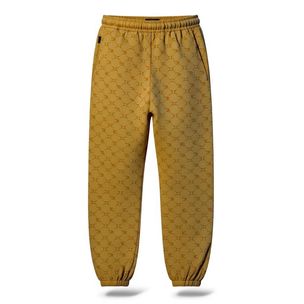 Nike Kids Yellow Patterned Joggers - Picture 3 of 5
